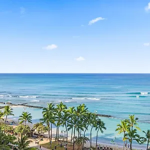  Apartment Luxury Oceanfront 2 Bedroom At Waikiki Tower